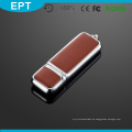 Stock Form bunte Relief Logo Leder USB-Stick (TL008)